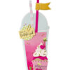 craft stencil smoothie cup
