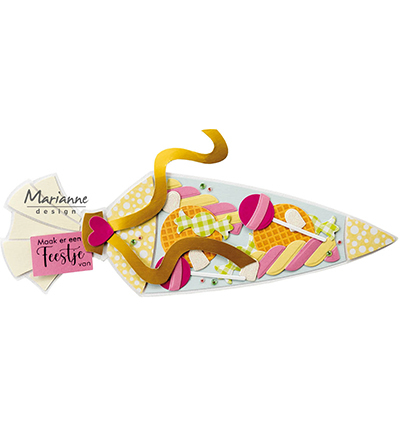craft stencil Candy bag