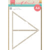 craft stencil anja's triangle