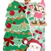 Craft stencil - Marianne Design - Christmas tree by Marleen PS8133