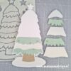 Craft stencil - Marianne Design - Christmas tree by Marleen PS8133