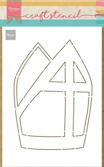 craft stencil sinterklaasmijter