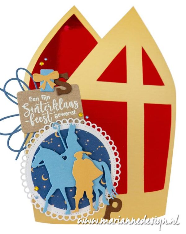 craft stencil sinterklaasmijter