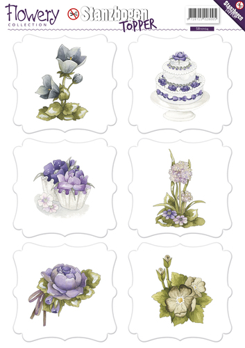 Uitdrukvel Topper - Precious Marieke - Flowery.indd