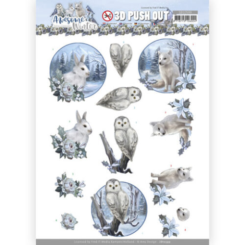 Uitdrukvel Awesome Winter Animals Uitdrukvel Awesome Winter Animals