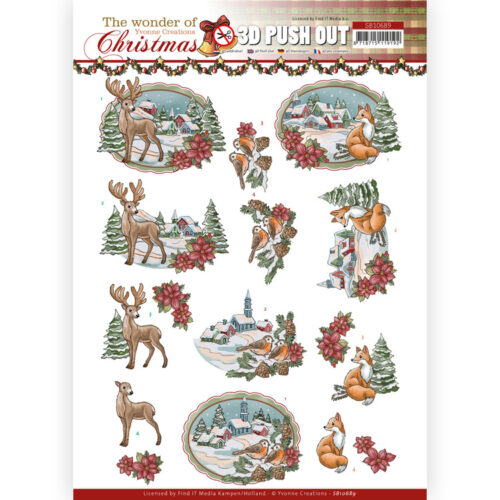 Uitdrukvel - Yvonne Creations - The Wonder of Christmas - Wonderful Village