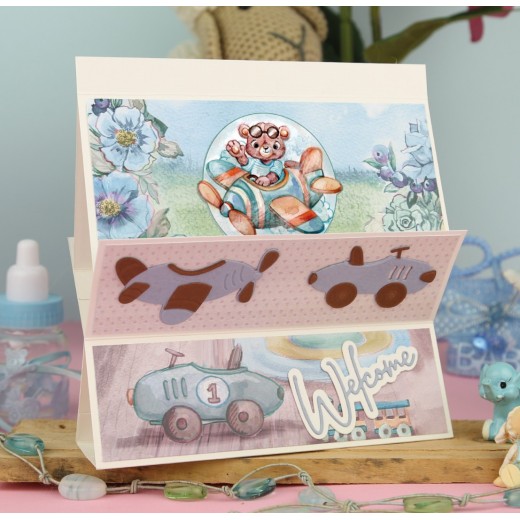 Uitdrukvel - Yvonne Creations - Hello World - Playing Teddybear vb Uitdrukvel - Yvonne Creations - Hello World - Playing Teddybear