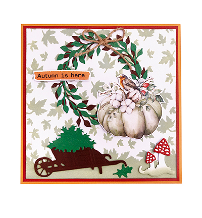 Snijmallen herfstkrans