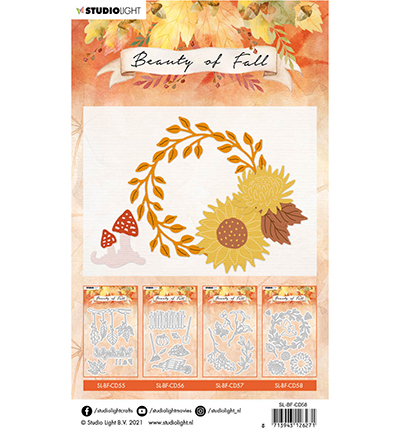 Snijmallen herfstkrans