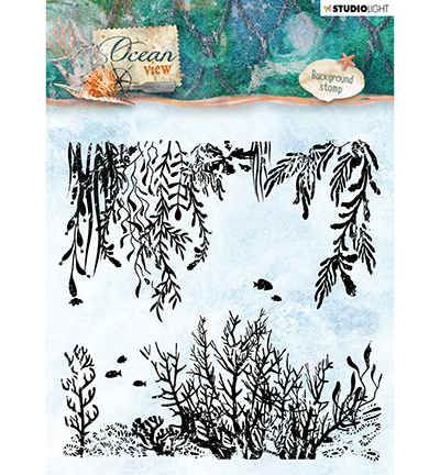 Clearstamp Background Ocean View nr.370 Clearstamp Background Ocean View nr.370