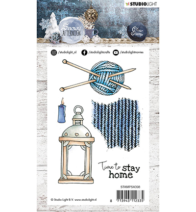 Clearstamps Snowy Afternoon nr.398