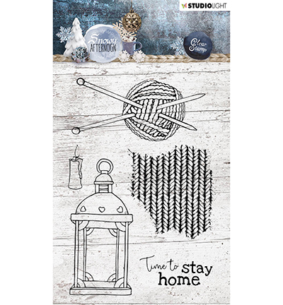 Clearstamps Snowy Afternoon nr.398