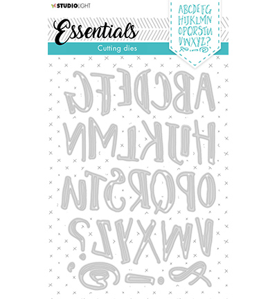 Snijmallen Alphabet Mixed Media Essentials nr.391 Snijmallen Alphabet Mixed Media Essentials nr.391