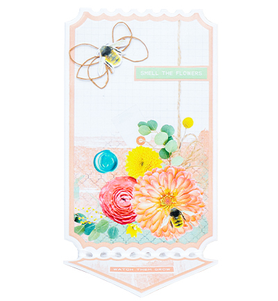 Snijmallen Cardshape Ticket Essentials nr.397