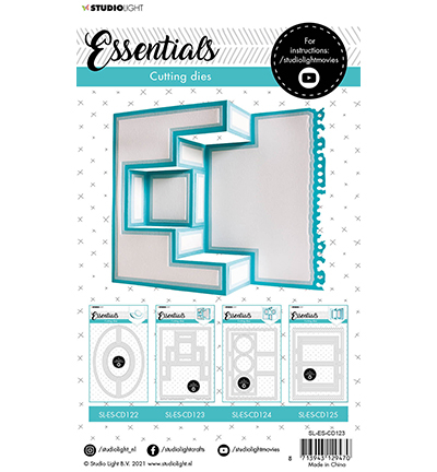 Snijmal Blok build up cardshape Essentials