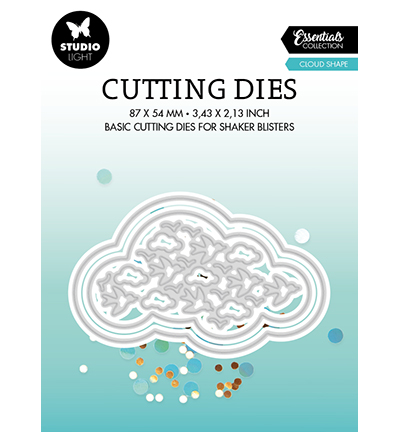 Studio Light cutting die Essentials Cloud shape nr.494 Studio Light cutting die Essentials Cloud shape nr.494