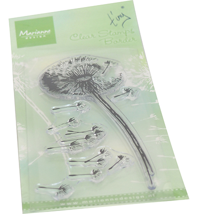 Clearstamps Tinys Border Blowball