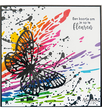 Clearstamps Marianne Design Tiny's Art - splatters Clearstamps Marianne Design Tiny's Art - splatters