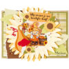VK9604 Marianne Design - knipvellen - Gnomes - Sunflowers vb VK9604 Marianne Design - knipvellen - Gnomes - Sunflowers vb