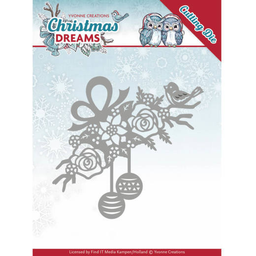 Snijmal Yvonne Christmas Dreams Bauble Ornament