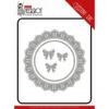 Snijmal Yvonne Creations - Petit Pierrot - Lace circle and bows