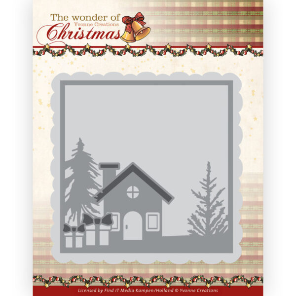 Snijmallen The Wonder of Christmas Christmas Frame