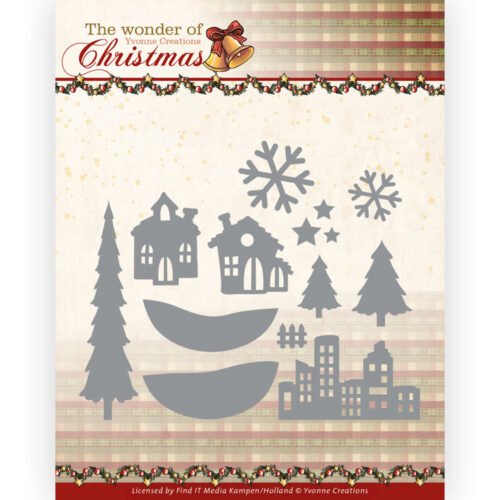 snijmallen The Wonder of Christmas - Landscape Elements