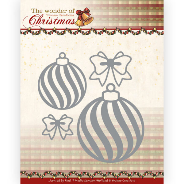 snijmallen - The Wonder of Christmas - Christmas Wonder Baubles