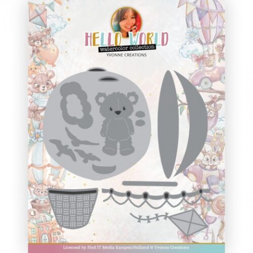 Snijmallen Yvonne Creations Hot Air Balloon Snijmallen Yvonne Creations Hot Air Balloon