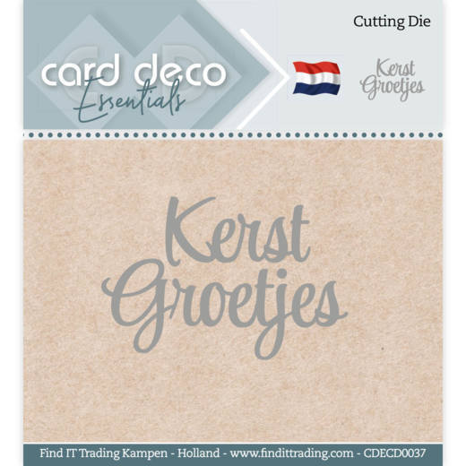 snijmal tekst Kerst groetjes