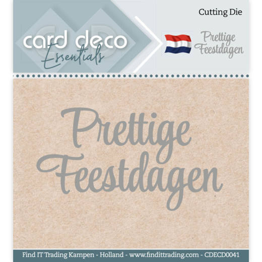Snijmal tekst Prettige Feestdagen