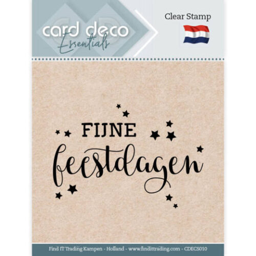 clearstamps Fijne Feestdagen