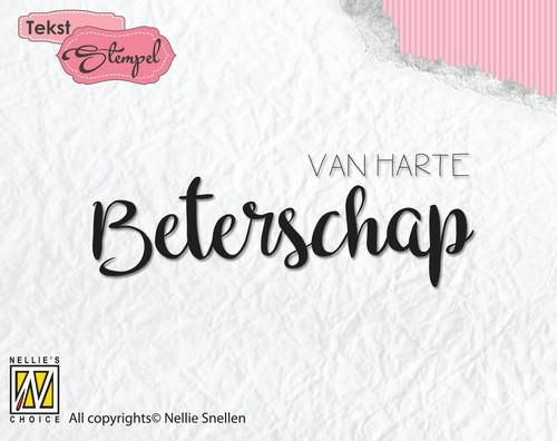 stempel tekst beterschap