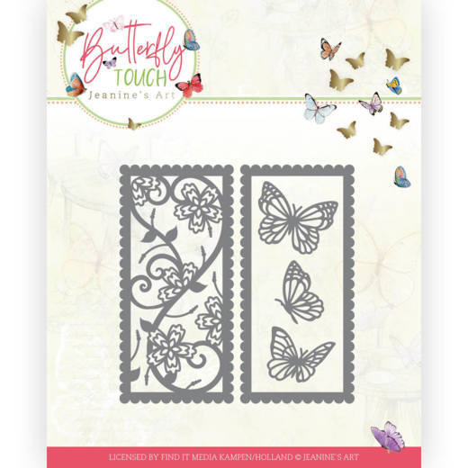 Snijmallen frames met vlinders