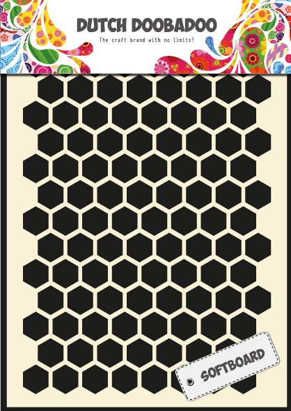 Dutch Doobadoo Soft Board Art Honeycomb