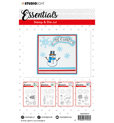 Clearstamps and dies nr.27 kerst