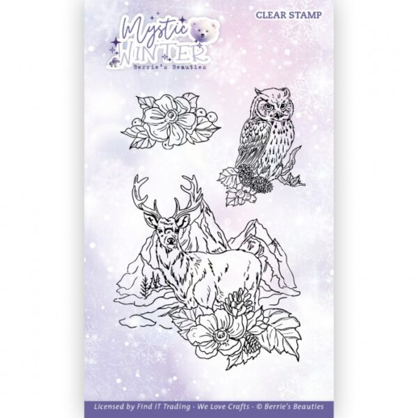 BBCS10018 Clearstamps - Berries Beauties - Mystic Winter - Deer.jpg