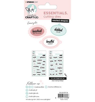 snijmallen ovale labels
