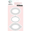 snijmallen ovale labels