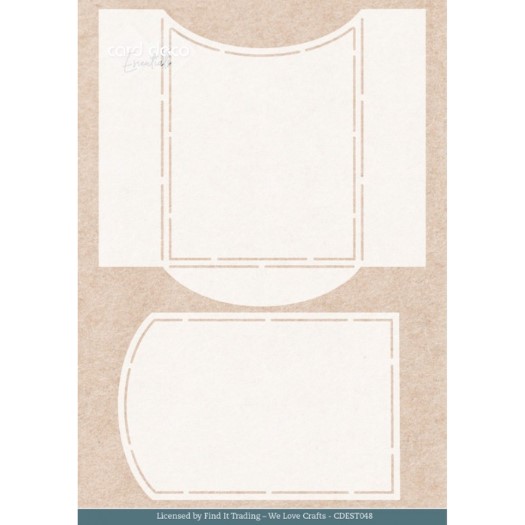 Stencil winter pocket