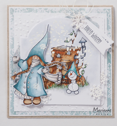 Marianne Design – Clearstamps HT1648 - Hetty’s Gnomes Winter