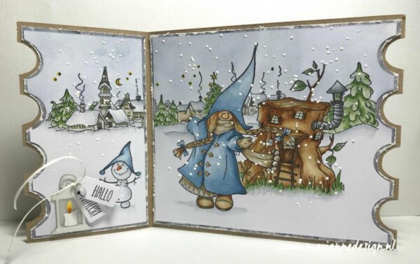 Clearstamps gnomes winter
