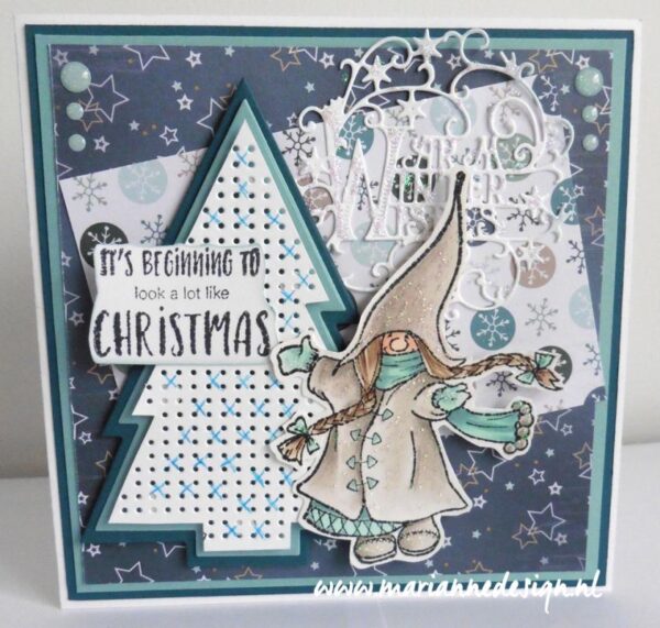 Marianne Design – Clearstamps HT1648 - Hetty’s Gnomes Winter