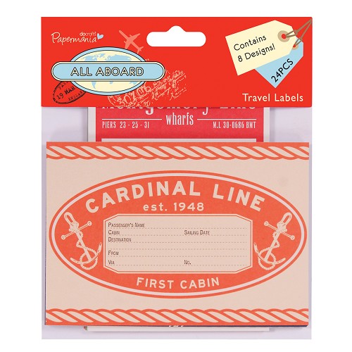 PMA157189 Travel labels Travel labels scrapbook
