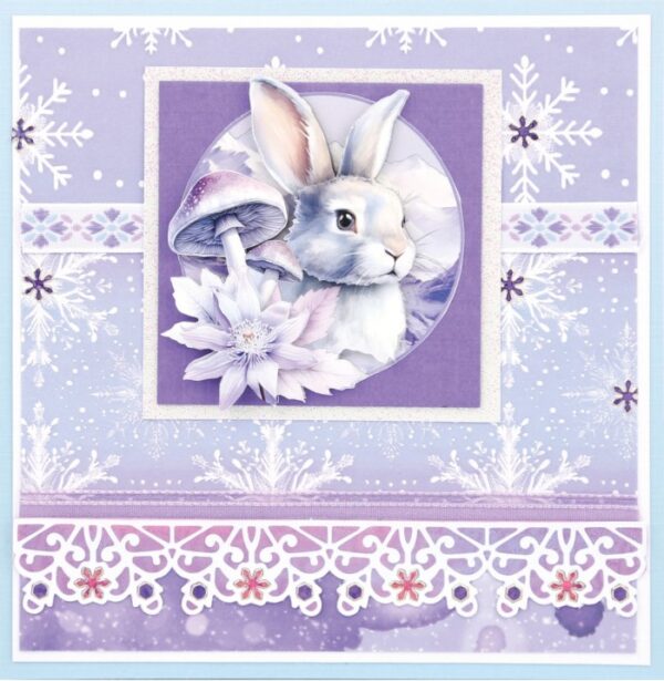 Uitdrukvel - Berries Beauties - Mystic Winter - Rabbits