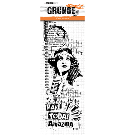 STAMPSL357 Clear Stamp Grunge Collection 2.0, nr.357 Clearstamps make today amazing