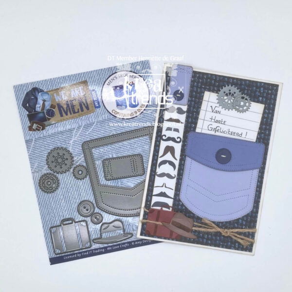 Amy Design snijmallen We are Men