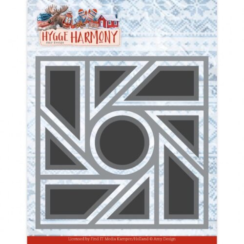ADD10326 Snijmallen - Amy Design - Hygge Harmony - Harmony Frame 1 snijmal frame inleg