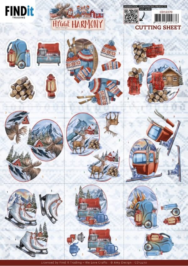 Knipvel mini 3D winter