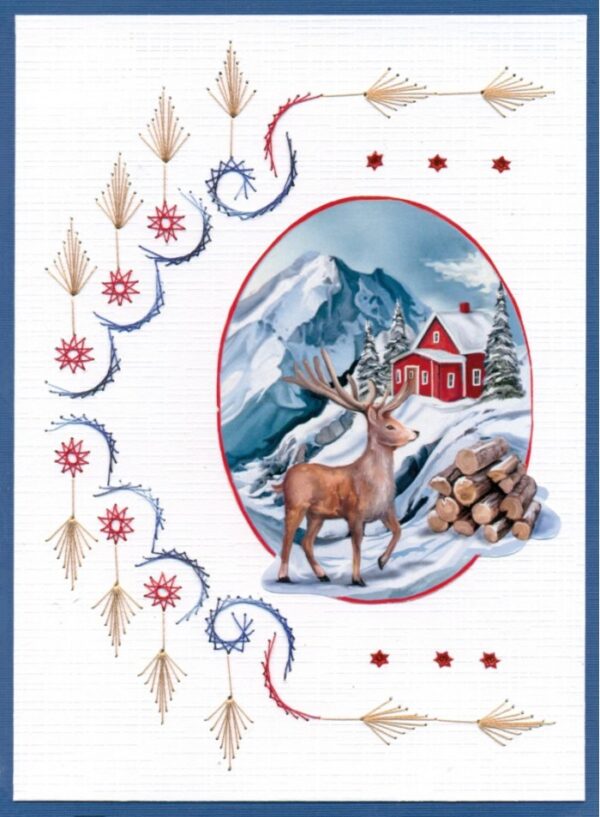 SB10982 Uitdrukvel - Amy Design - Hygge Harmony - Moose vb stansvel eland winter